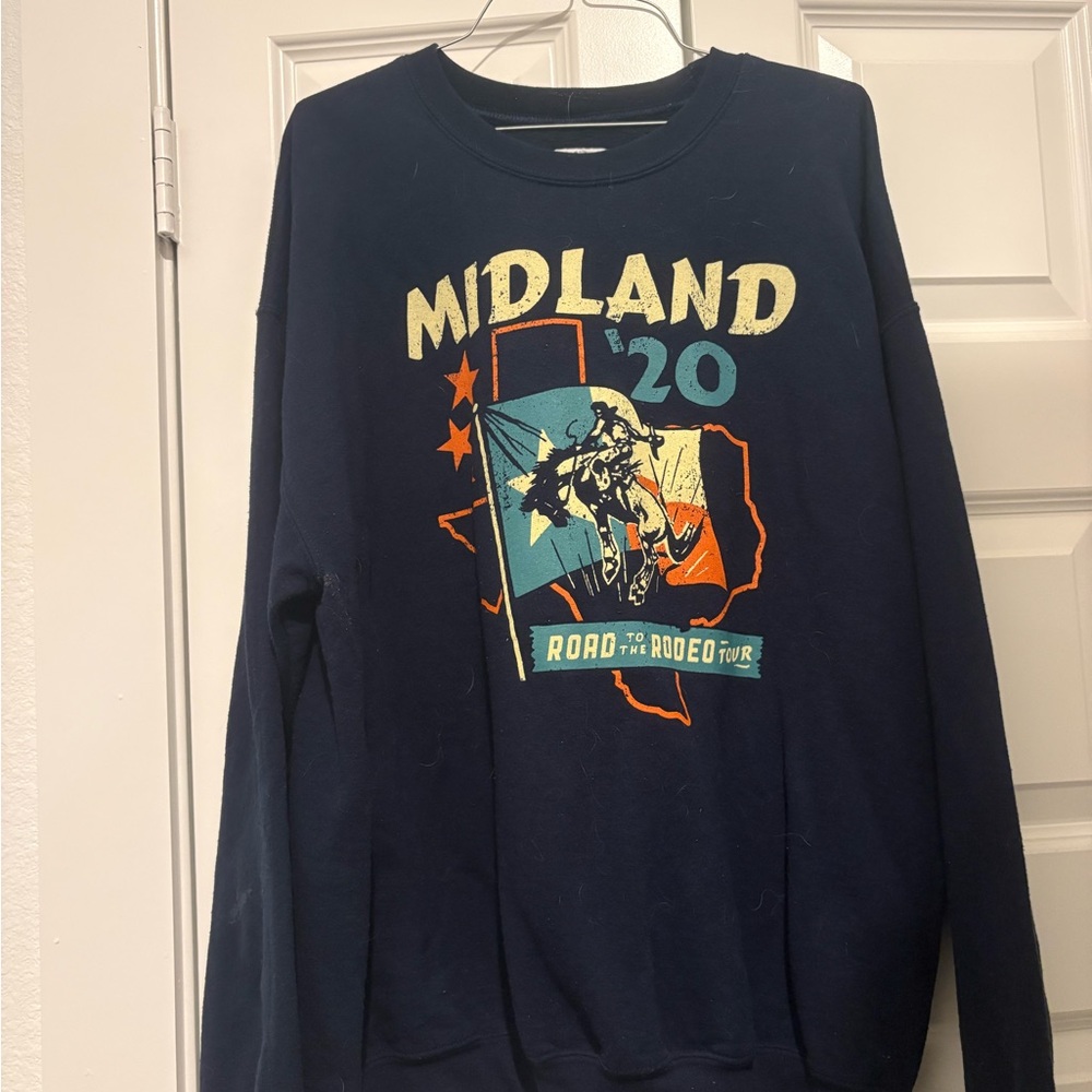 Midland Graphic Navy crewneck